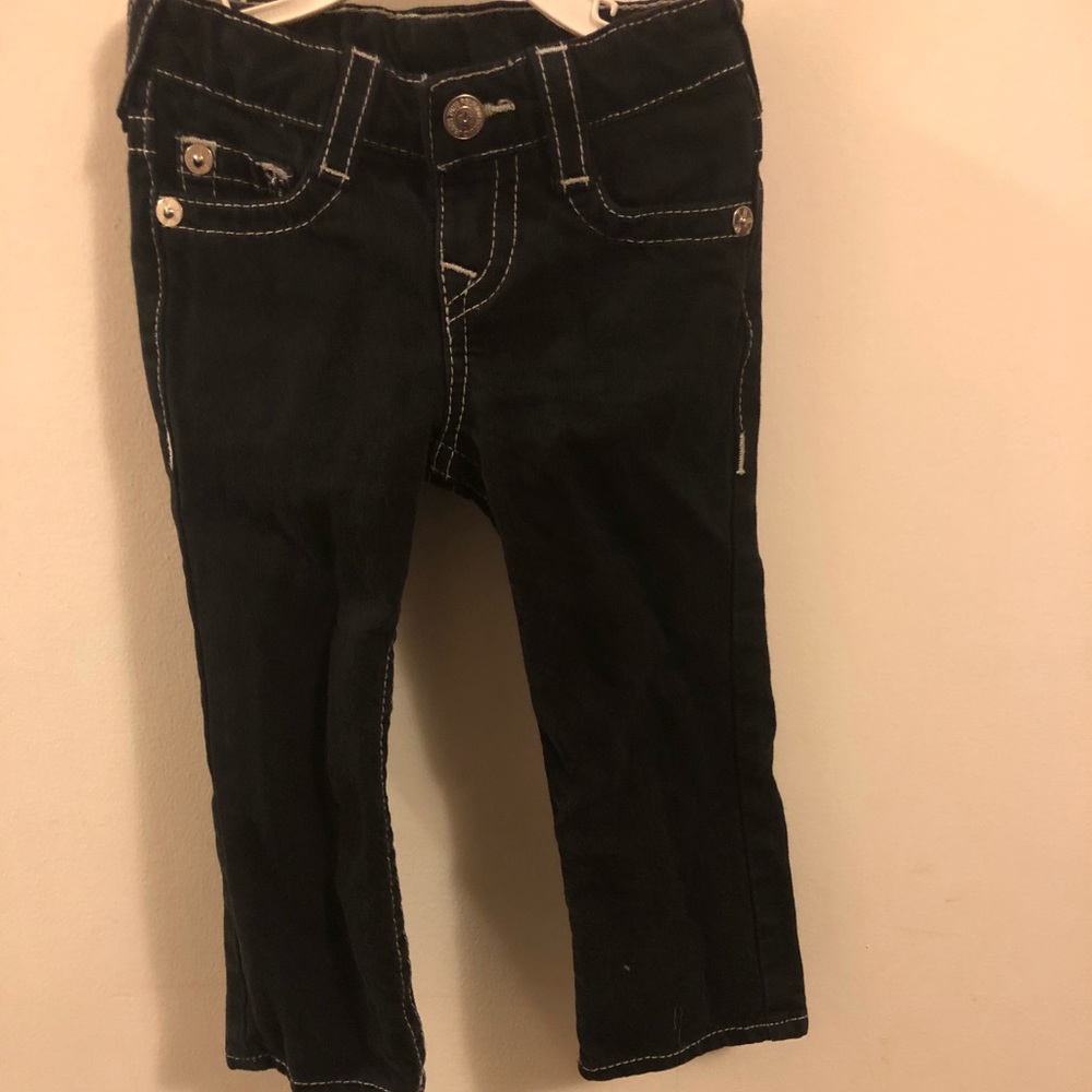 Boys Black True Religion Jeans